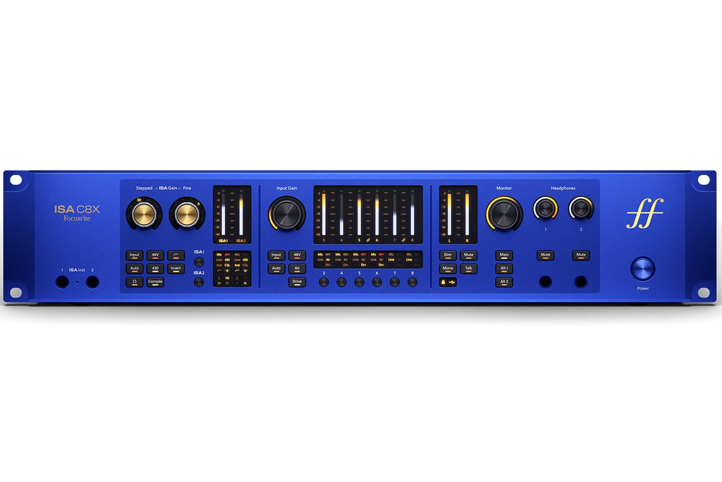 Focusrite ISA C8X 26-in/28-out USB-C Audio Interface