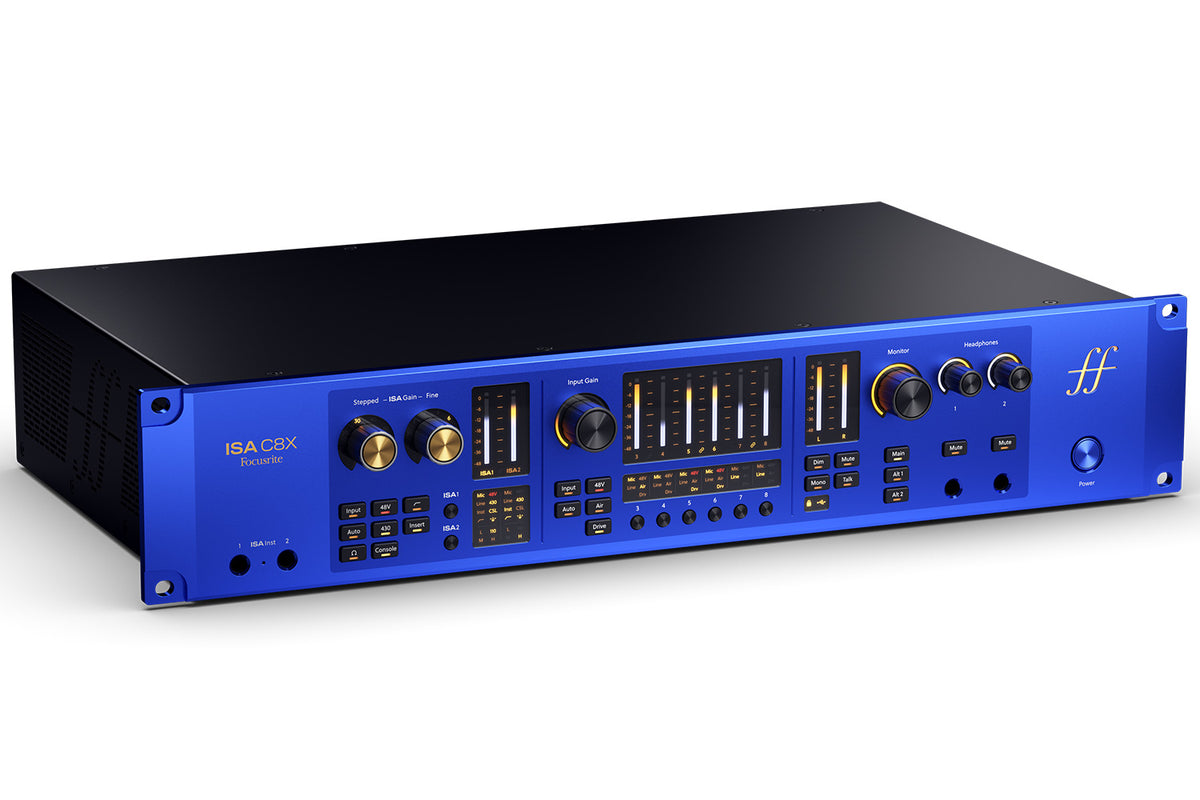 Focusrite ISA C8X 26-in/28-out USB-C Audio Interface