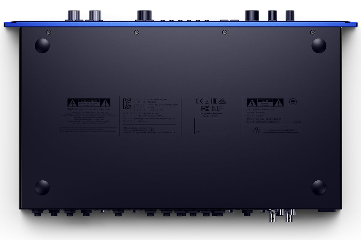 Focusrite ISA C8X 26-in/28-out USB-C Audio Interface
