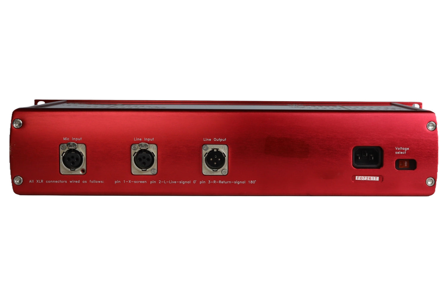 Focusrite Red 6 Microphone Preamp/4-Band EQ #F07261T (Used