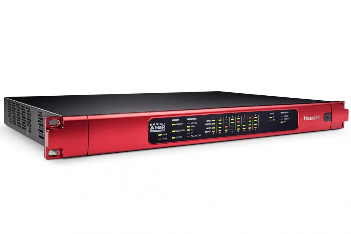 Focusrite RedNet A16R MkII 16x16 Analog Interface for Dante Networks
