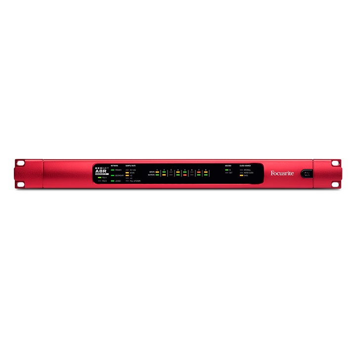 Focusrite Rednet A8R 8-Channel Dante Audio Interface
