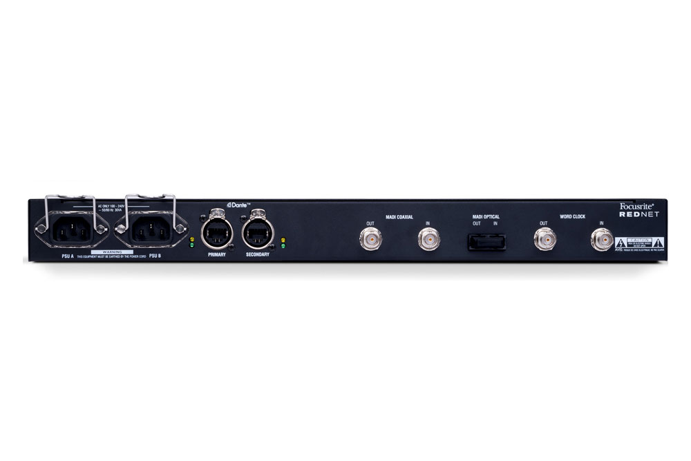 Focusrite RedNet D64R Dante to MADI Interface