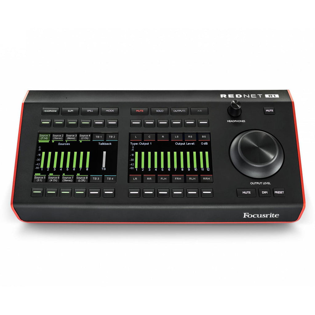 Focusrite RedNet R1 Desktop Remote Controller