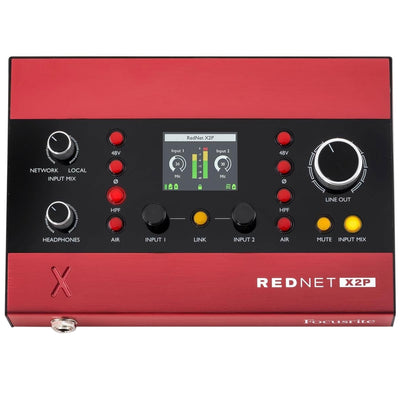 Focusrite RedNet X2P 2x2 Ethernet Dante Audio Interface