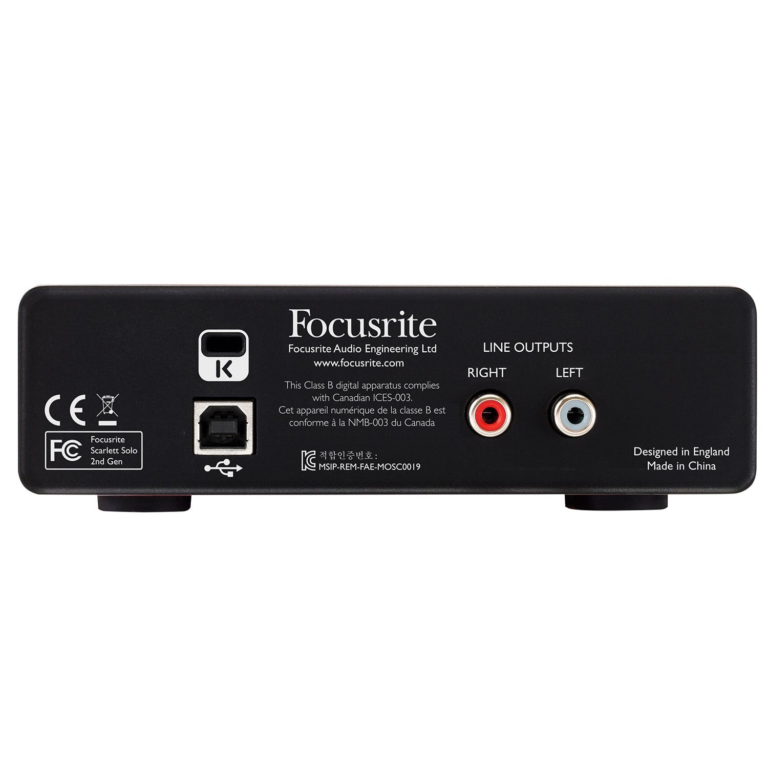 Focusrite Scarlett Solo USB Audio Interface - 2nd Gen – Vintage King