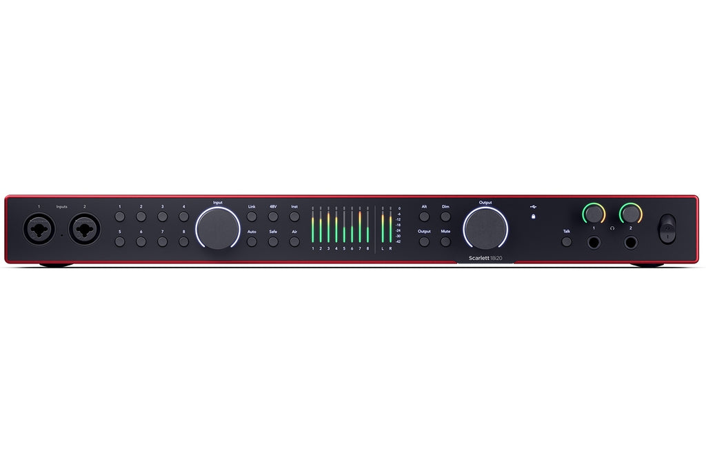 Focusrite Scarlett 18i20 USB Audio Interface - 4th Gen