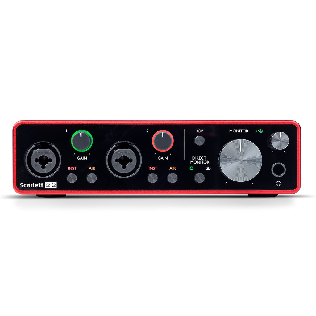 Focusrite Scarlett 2i2 USB Audio Interface - 3rd Gen