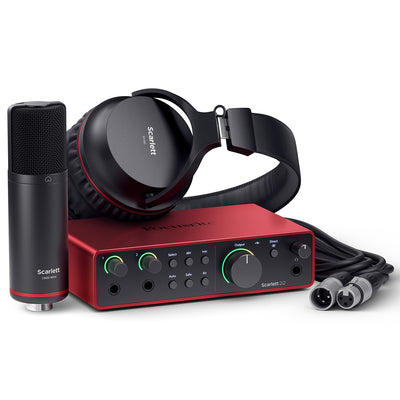 Focusrite Scarlett 2i2 Studio USB Audio Interface (4th Gen)