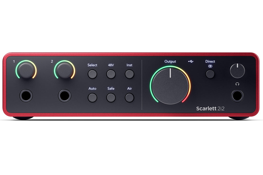 Focusrite Scarlett 2i2 USB Audio Interface (4th Gen)