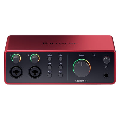 Focusrite Scarlett 4i4 USB Audio Interface (4th Gen)