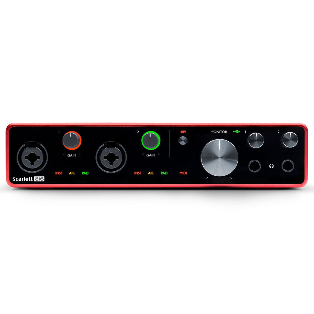 Focusrite Scarlett 8i6 USB Audio Interface - 3rd Gen