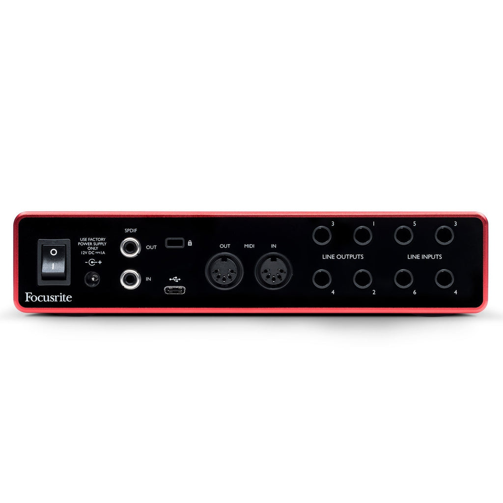 Focusrite Scarlett 8i6 USB Audio Interface - 3rd Gen (Demo Deal)