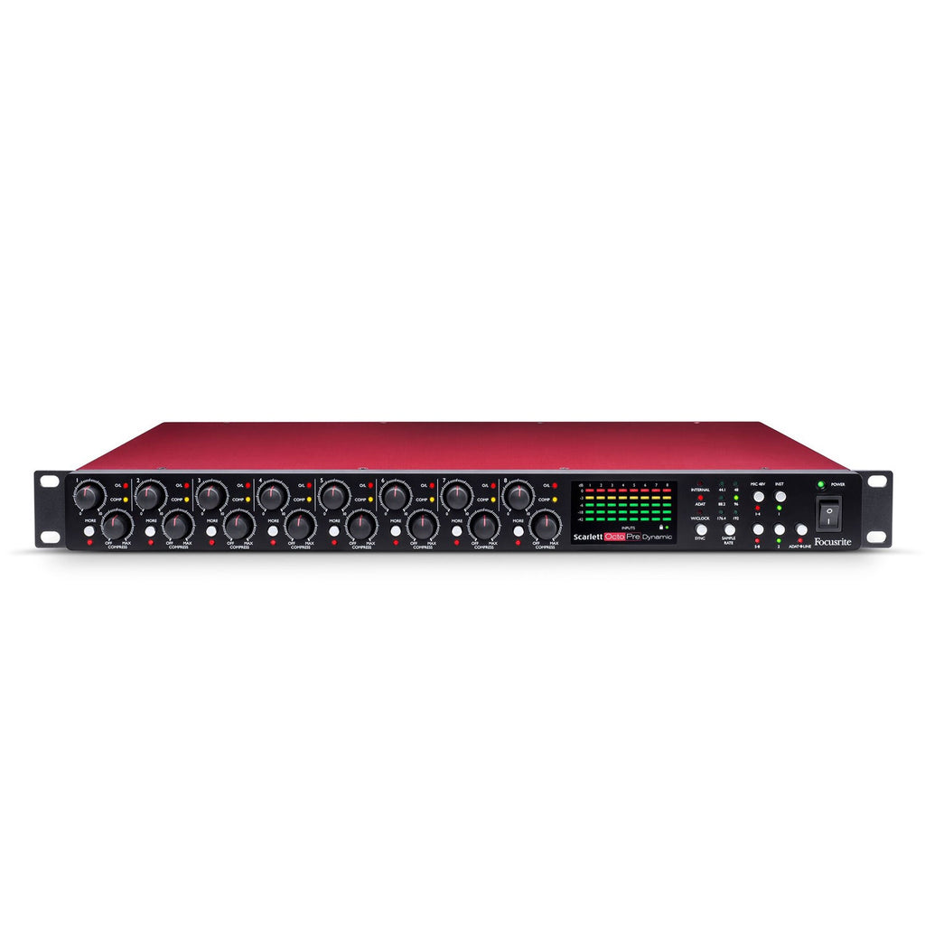 Focusrite Scarlett OctoPre Dynamic Microphone Preamp