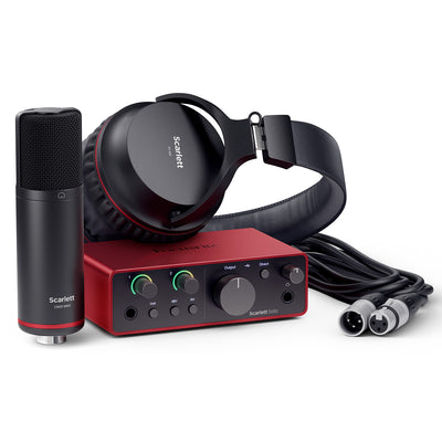 Focusrite Scarlett Solo Studio USB Audio Interface (4th Gen)