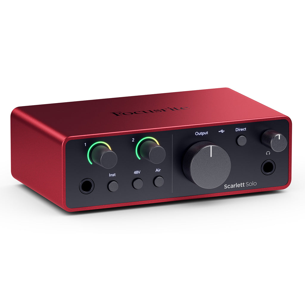 Focusrite Scarlett Solo USB Audio Interface (4th Gen)