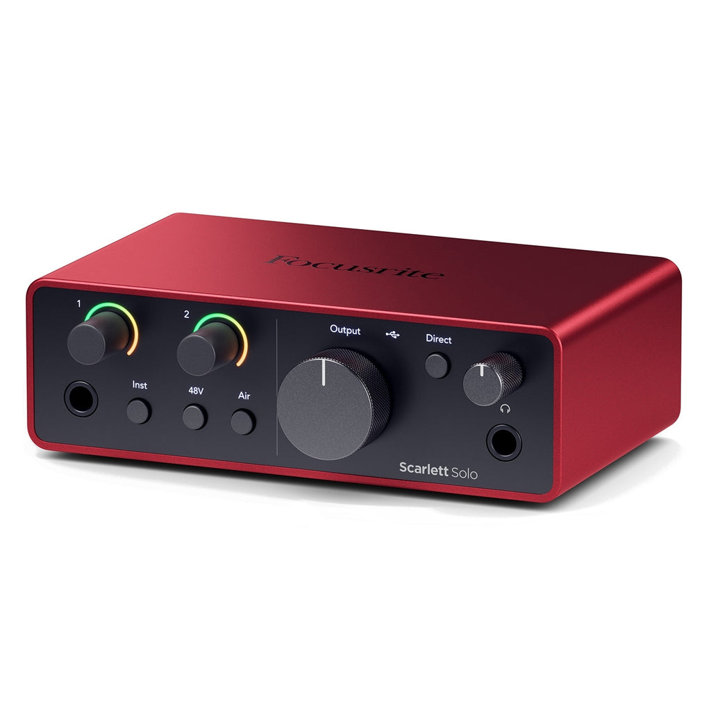 Focusrite Scarlett Solo USB Audio Interface (4th Gen)