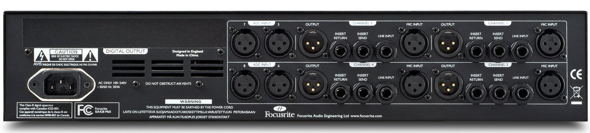 Focusrite ISA 428 MKII Preamp
