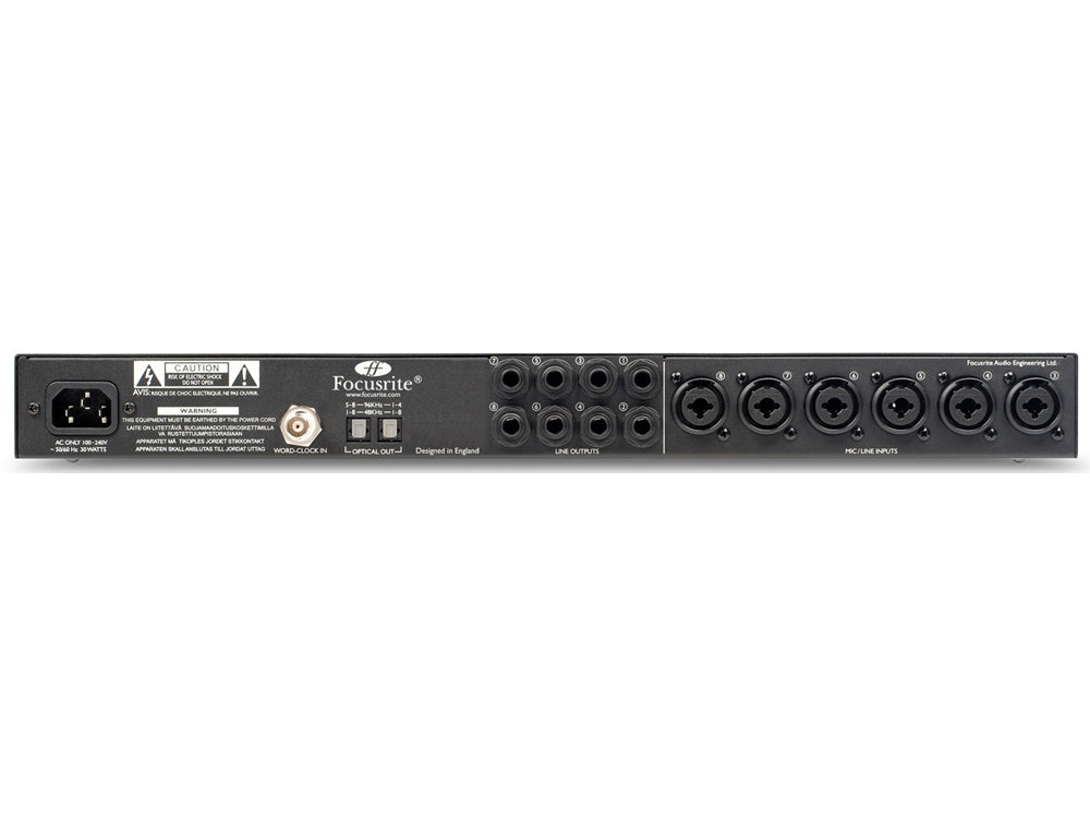 Focusrite OctoPre MKII – Vintage King