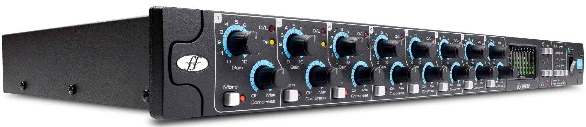 Focusrite OctoPre MKII Dynamic – Vintage King