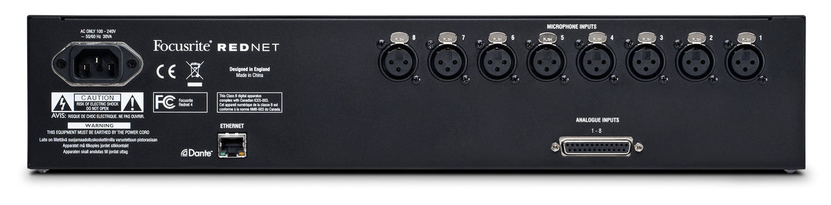 Focusrite RedNet 4 Audio Interface