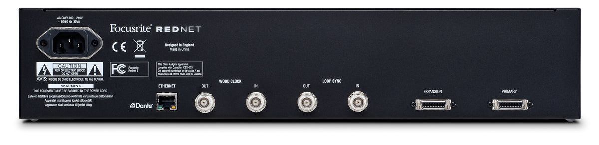 Focusrite RedNet 5 Audio Interface