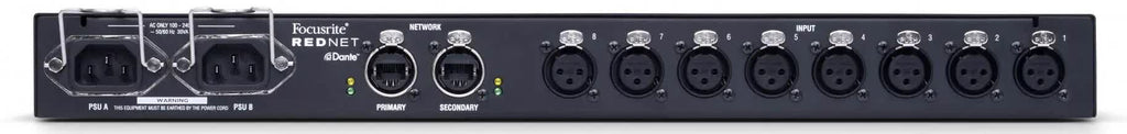 Focusrite RedNet MP8R 8-Channel Mic Pre and A/D