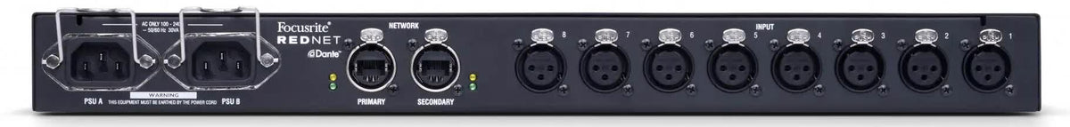 Focusrite RedNet MP8R 8-Channel Mic Pre and A/D