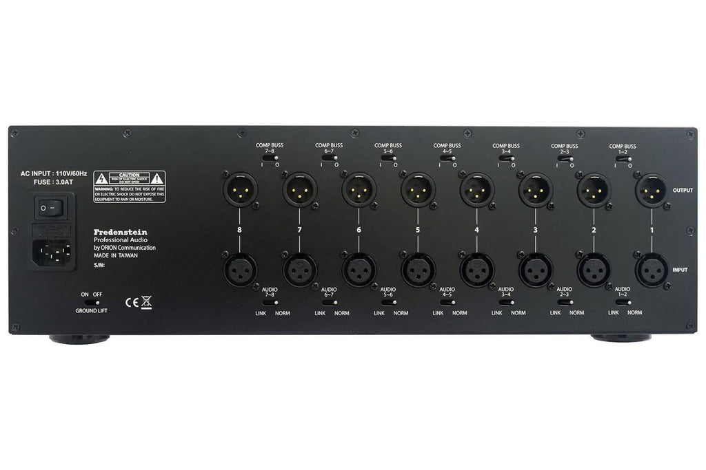 Fredenstein Bento 8 Analog 8-Slot 500 Series Chassis (Demo Deal)