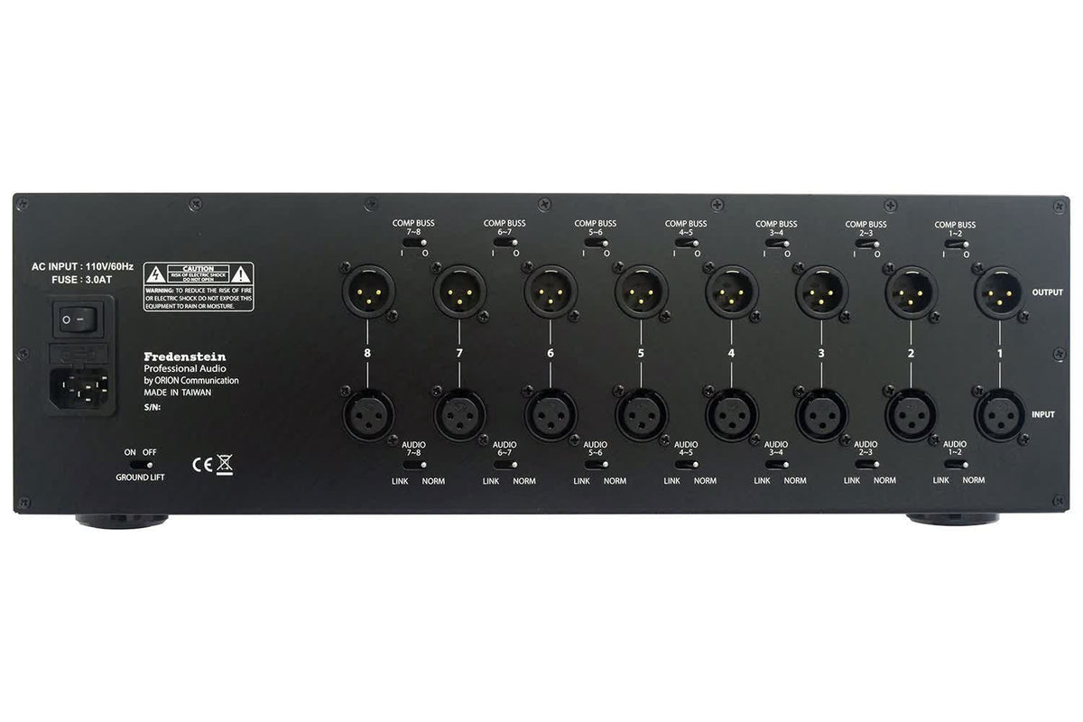 Fredenstein Bento 8 Analog 8-Slot 500 Series Chassis (Demo Deal)