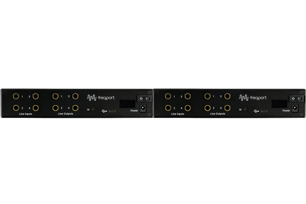Freqport FreqInOut Fo1_2RK Dual USB Studio Outboard Hardware Interface