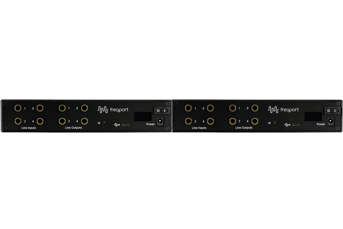 Freqport FreqInOut Fo1_2RK Dual USB Studio Outboard Hardware Interface