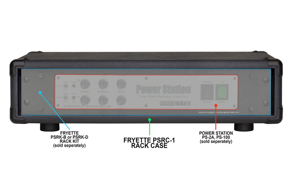 Fryette PSRC-1 Rack Case for Fryette Power Station