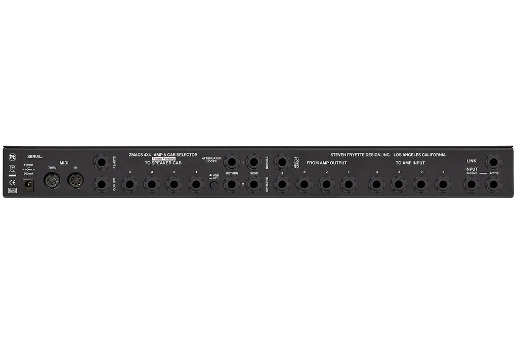 Fryette ZMACS Impedance Matching Amp and Cab Selector