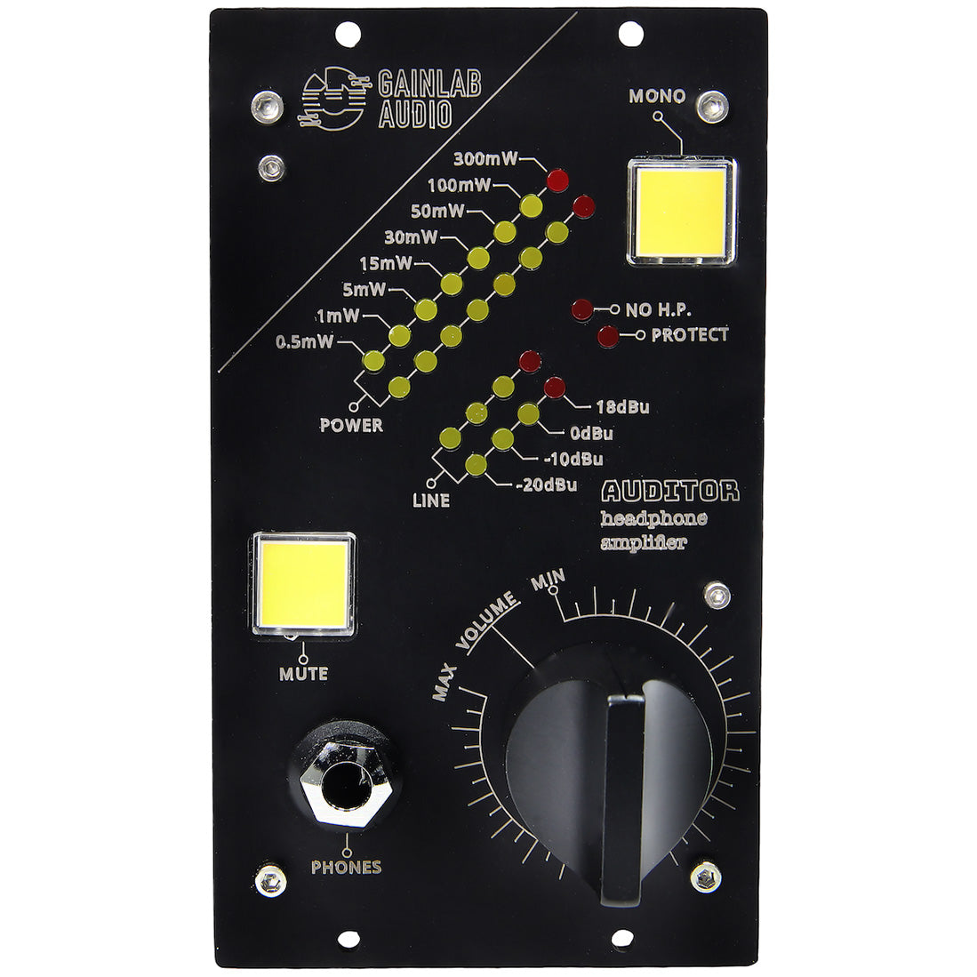 Gainlab Audio GLA501-HP1 Auditor 500 Series Headphone Amplifier