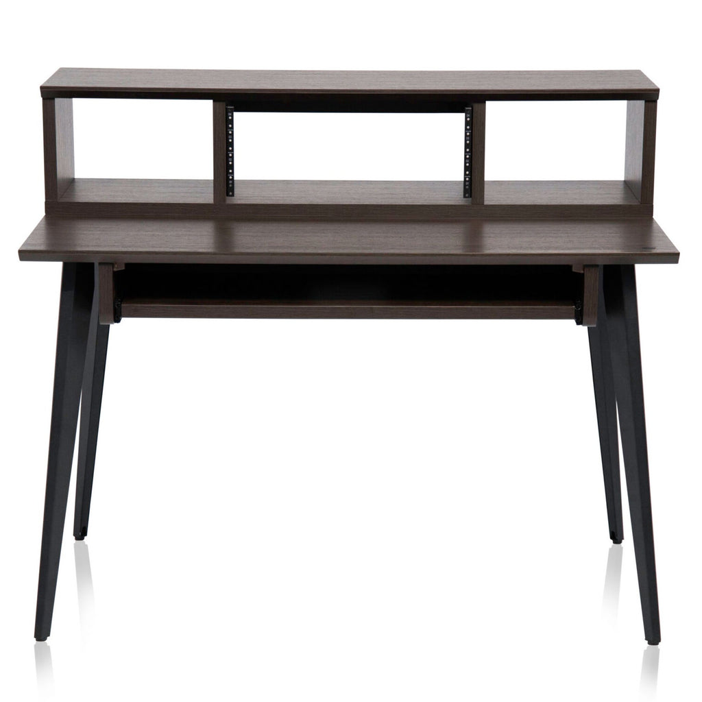 Gator Frameworks GFW-ELITEDESK-BRN Elite Series Main Desk - Dark Walnut