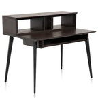Gator Frameworks GFW-ELITEDESK-BRN Elite Series Main Desk - Dark Walnut