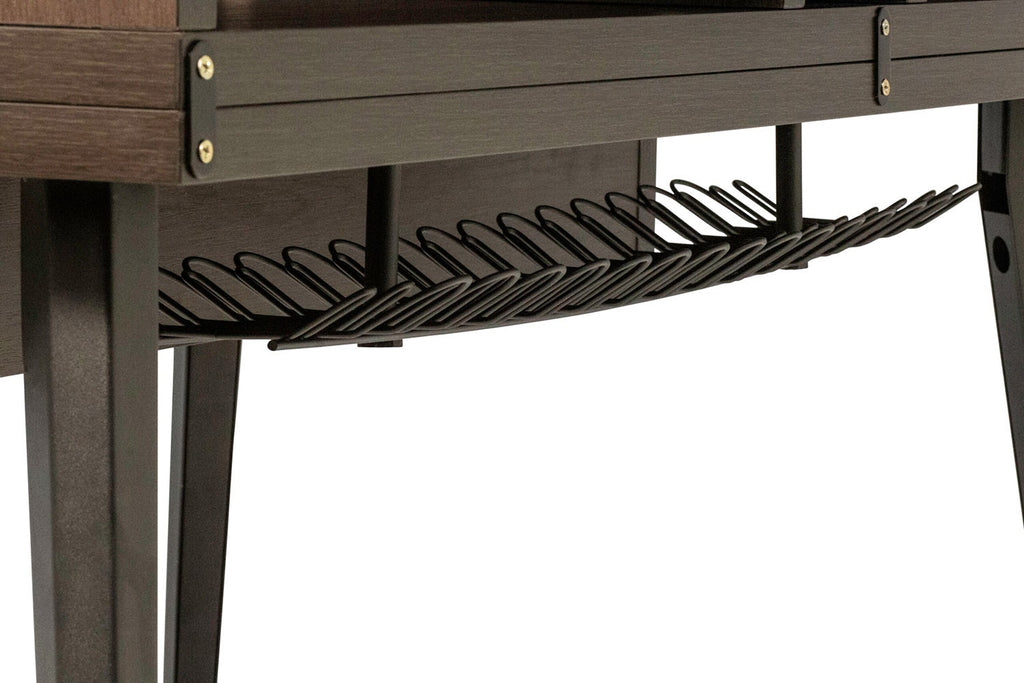 Gator Frameworks GFW-ELITEDESK-BRN Elite Series Main Desk - Dark Walnut
