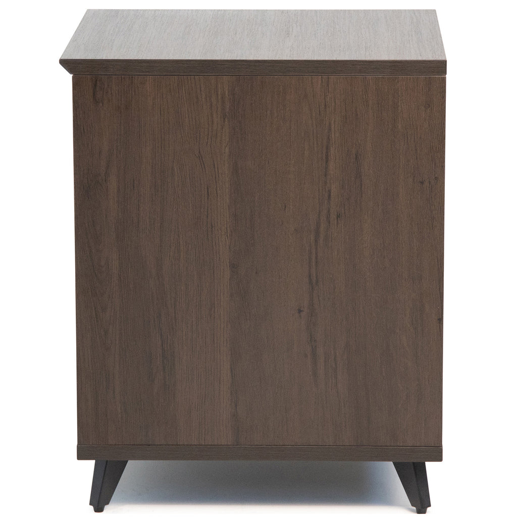 Gator Frameworks GFW-ELITEDESKRK-BRN Elite Series Desk 10U Rack - Dark Walnut Brown