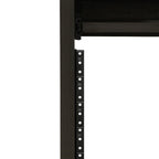 Gator Frameworks GFW-ELITEDESKRK-BRN Elite Series Desk 10U Rack - Dark Walnut Brown