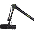 Gator SH-BROADCAST1 Shure Deluxe Articulating Desktop Mic Boom Stand