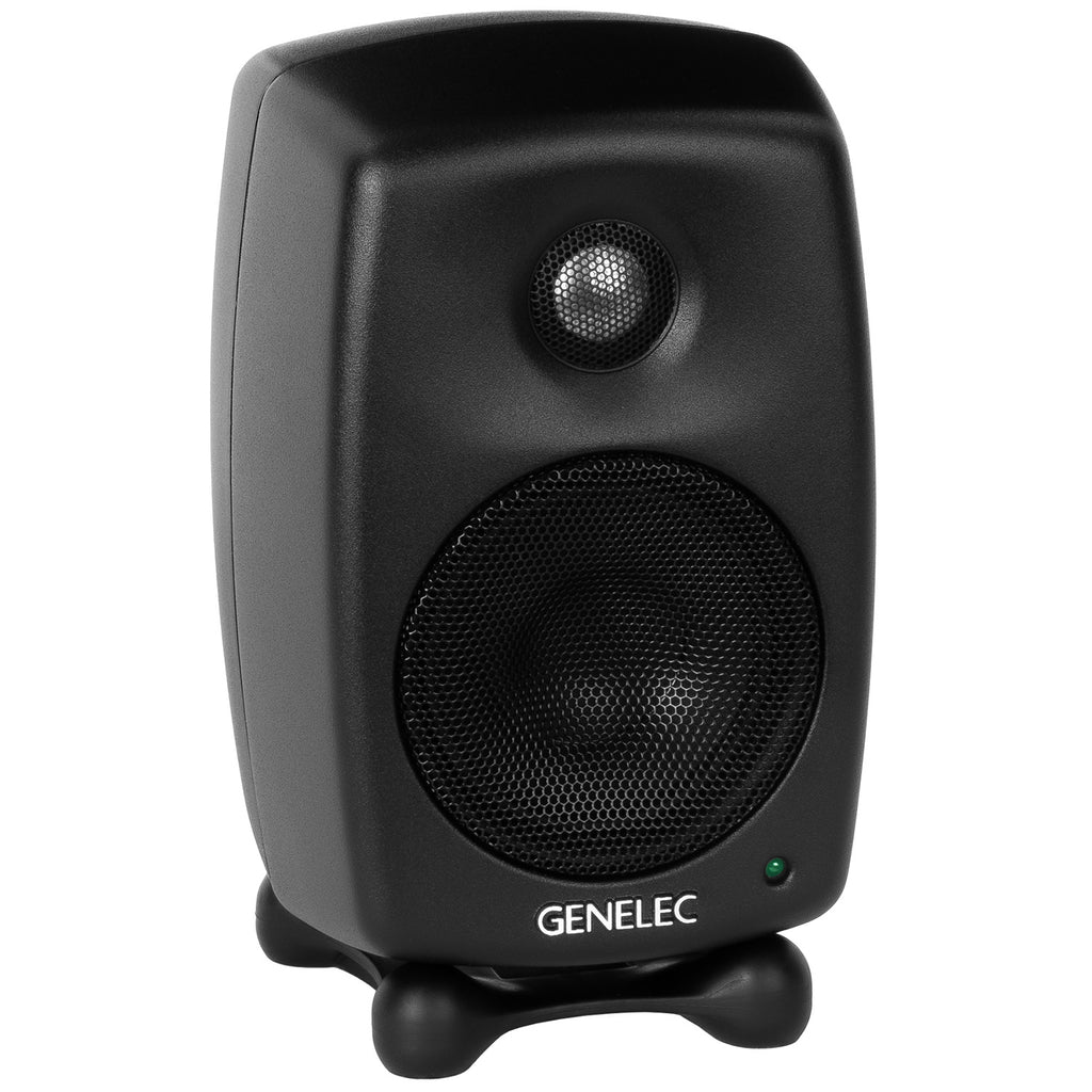 Genelec 8010A 2-Way Active Studio Monitor - Mystic Black, Single