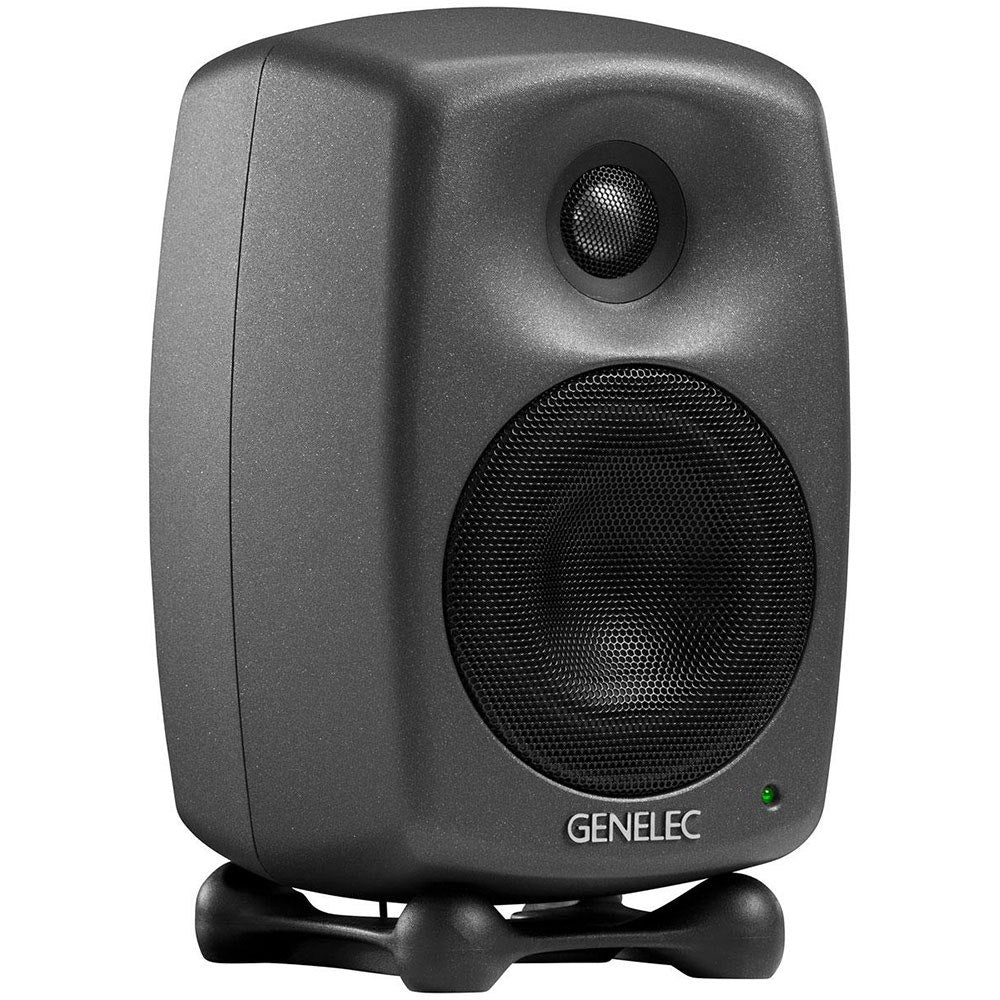 Genelec 8020D 2-Way Active Studio Monitor - Producer Black, Single