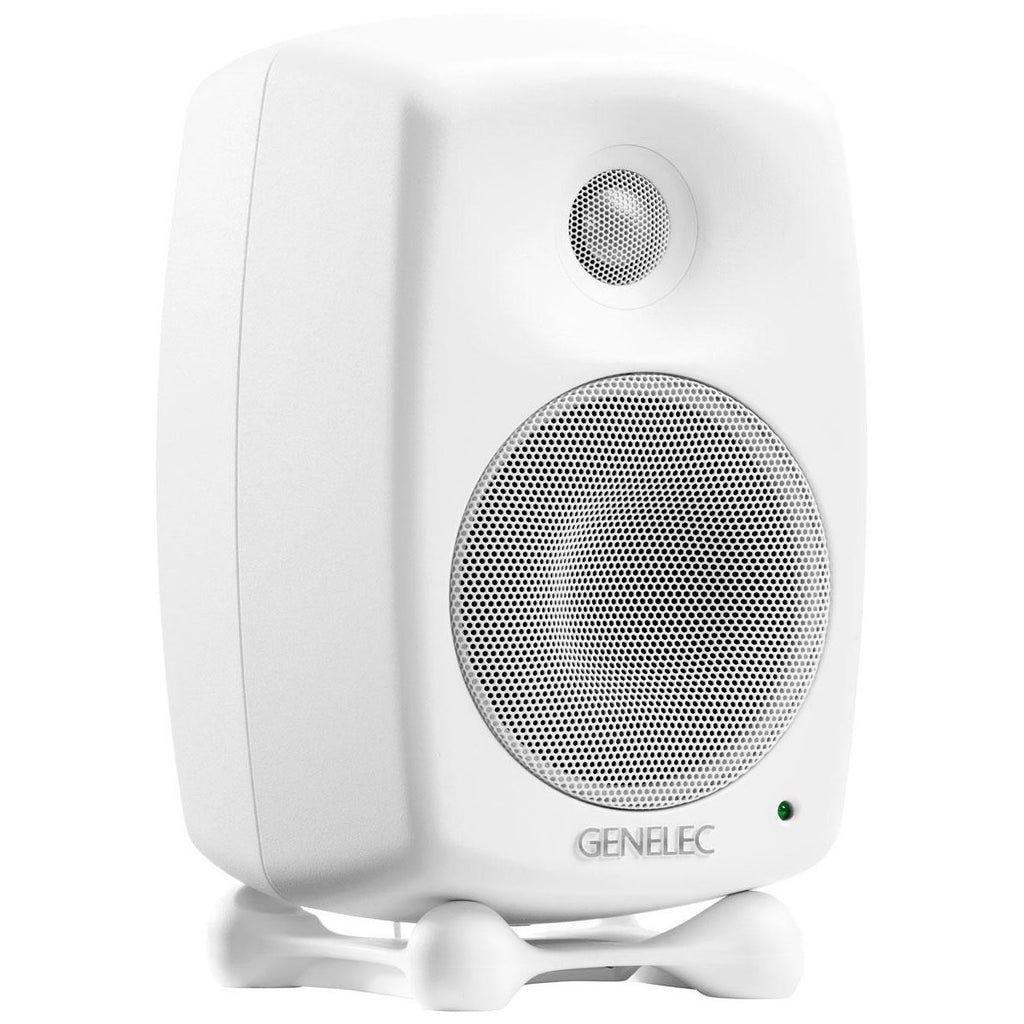 Genelec 8020D 2-Way Active Studio Monitor - White, Single