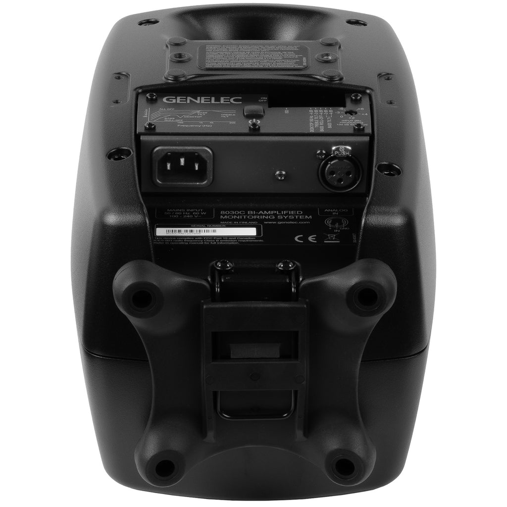 Genelec 8030C 2-Way Active Studio Monitor - Mystic Black, Single