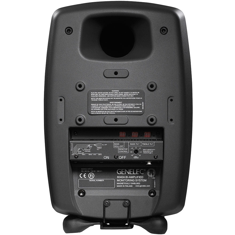 Genelec 8040B 2-Way Active Studio Monitor - Producer Gray, Single
