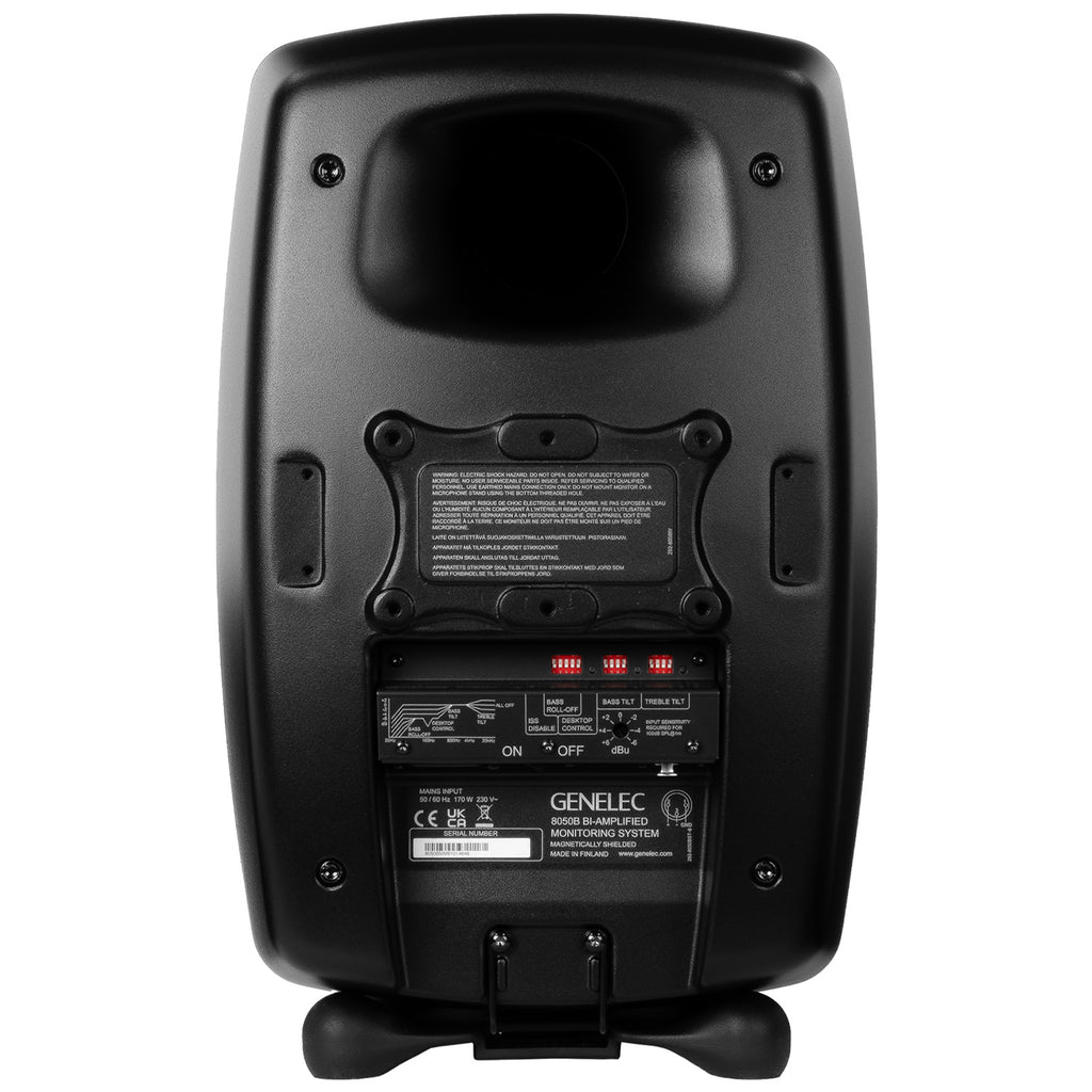 Genelec 8050B 2-Way Active Studio Monitor - Mystic Black, Single