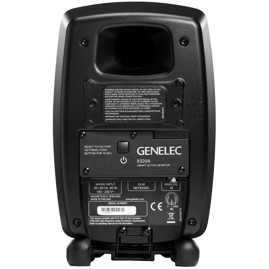 Genelec 8320A SAM 2-Way Active Studio Monitor - Mystic Black, Single