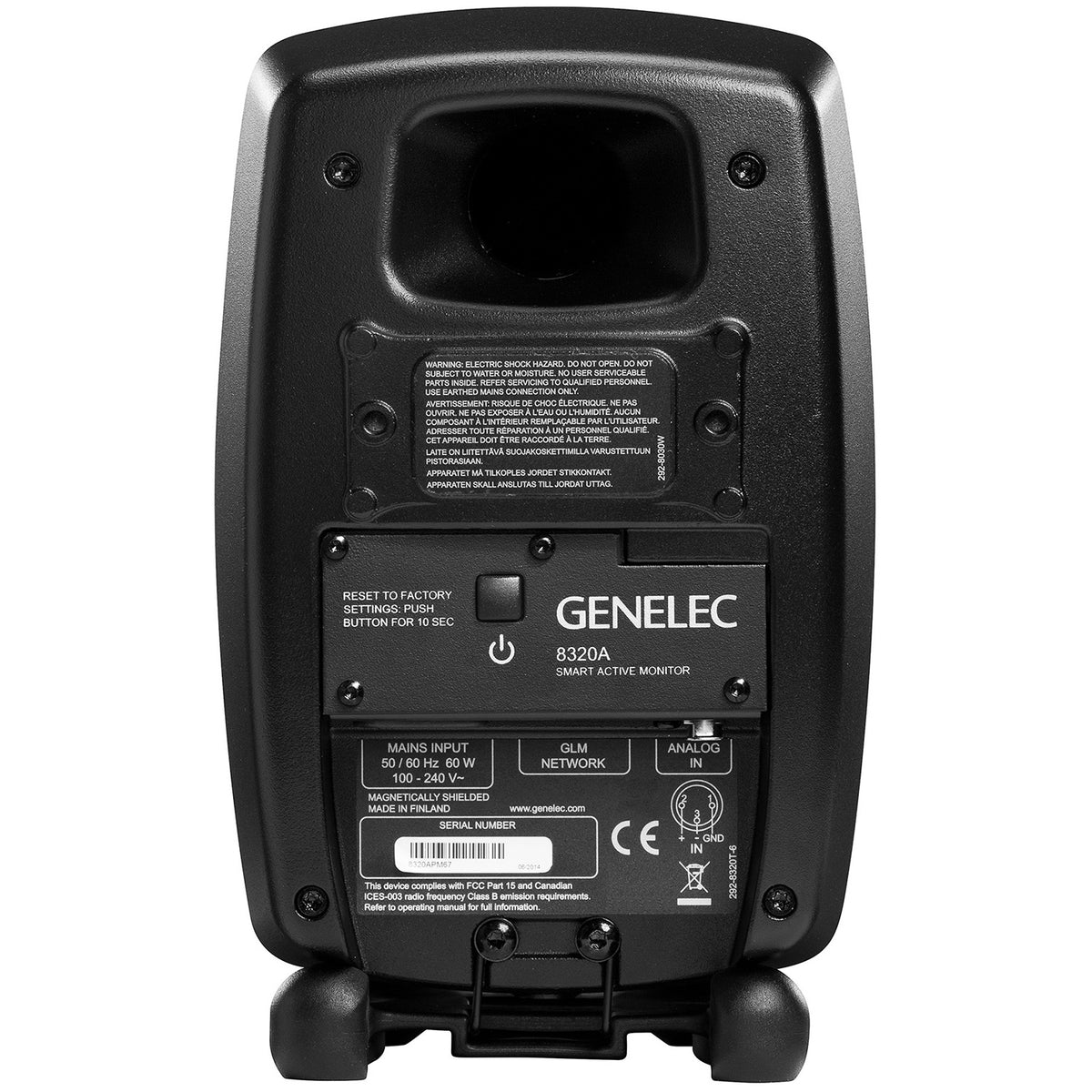 Genelec 8320A SAM 2-Way Active Studio Monitor - Mystic Black, Single