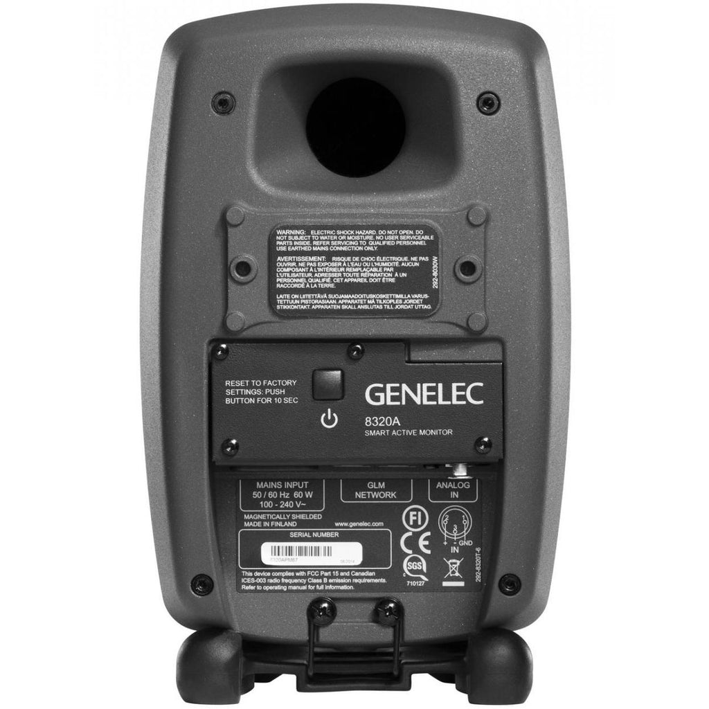 Genelec 8320A 2-Way Compact Active Monitor - Producer Gray, Single